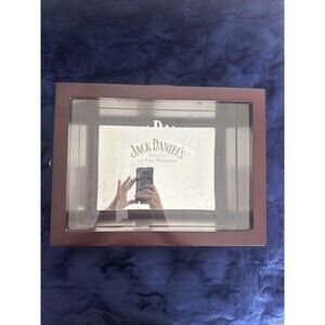 Jack Daniels Family of Fine Whiskey Wooden Display Box Case